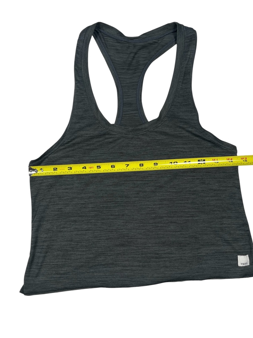Vuori Women’s Tank Top Charcoal Gray - Picture 5 of 5